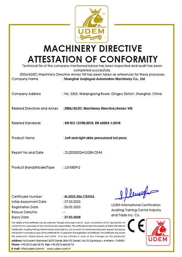 CE certification