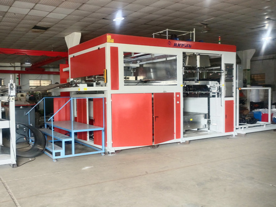 Roll Thick Sheet Vacuum Forming Machine