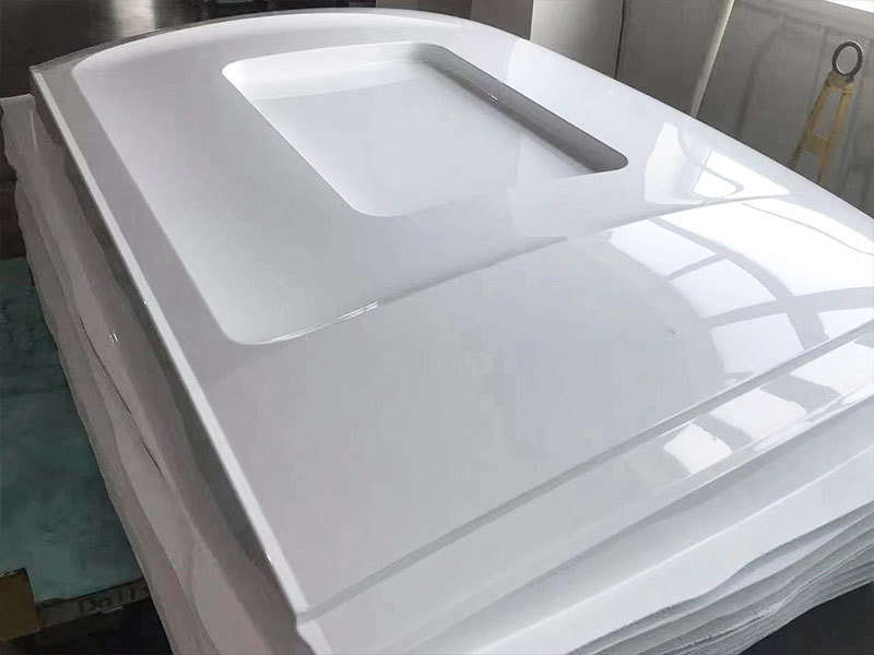 Double Station Automatic Loading And Unloading Thick Plate Vacuum Forming Machine 
