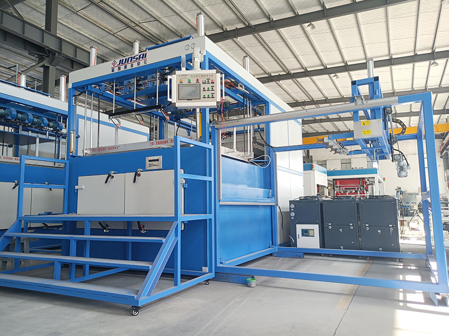 Roll/Sheet Universal Thick Sheet Vacuum Forming Machine