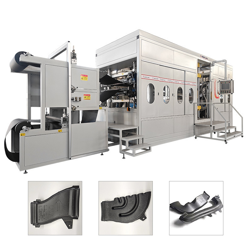 Fully automatic double-layer automobile air duct blister machine